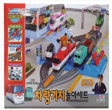 띠띠뽀 차량기지놀이세트이미지